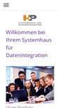 Mobile Screenshot of datenintegration.de